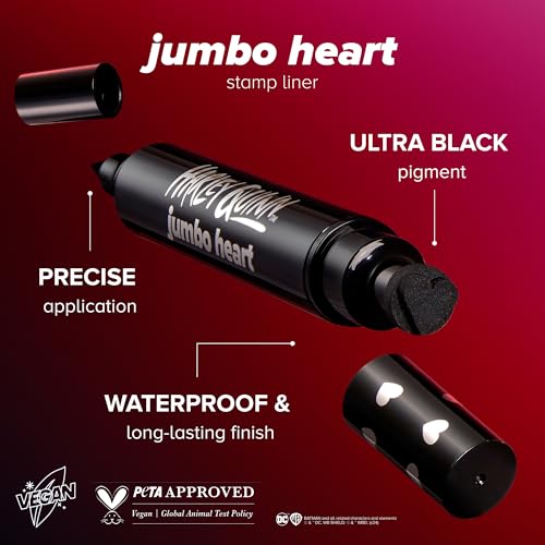 Lottie London Heart Stamp Eyeliner Duo – Precision Liner & Heart Stamp