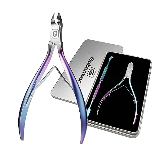 Gubonwer Professional Cuticle Nippers - Sharp Stainless Steel Cuticle Trimmer