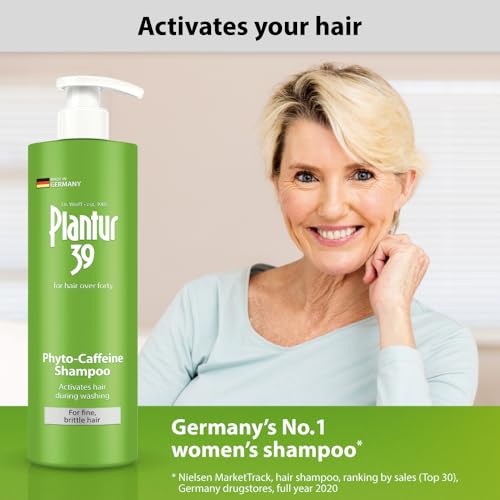 Plantur 39 Phyto-Caffeine Shampoo for Thinning Hair, 16.9 fl oz