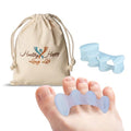 Firm Toe Spacers for Bunion Relief & Foot Alignment - Supports Foot Health