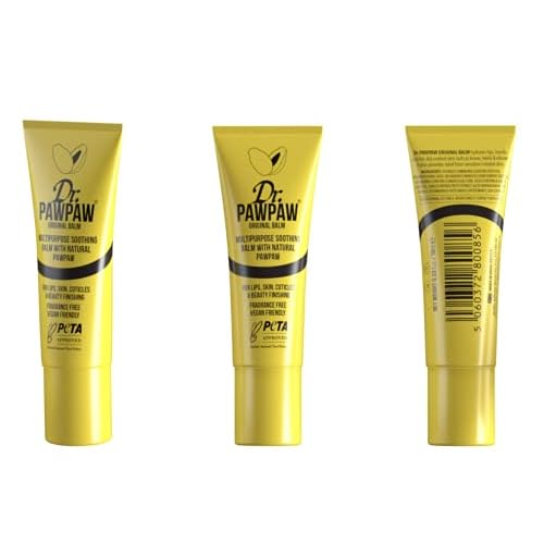 Dr. PawPaw Multipurpose Original Balm Set - Hydrating Lip Balm with Pawpaw, Aloe Vera and Olive Oil - Moisturizer for Lips, Skin and Hair - 3 pc