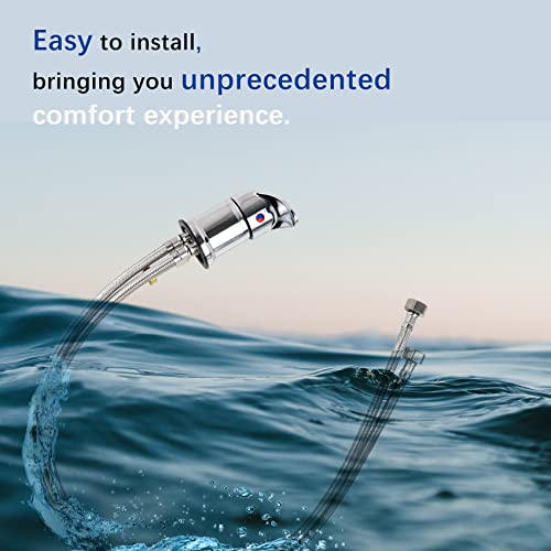Salon Shampoo Bowl Faucet with Vacuum Breaker & Sprayer Hose Kit