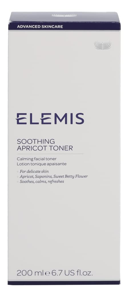 ELEMIS Soothing Apricot Toner | Alcohol-Free Calming Facial Treatment Hydrates, Refreshes, and Balances Skin for a Fresh, Radiant Complexion | 200 mL , 6.7 Fl Oz (Pack of 1)