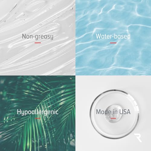 Age-Defying Microcurrent Conductive Gel with Hyaluronic Acid & Niacinamide (Vitamine B3), 8.45 fl oz - Long-Lasting, Non-Greasy, Hypoallergenic - 1 Bottle, 8.45 fl oz / 250mL