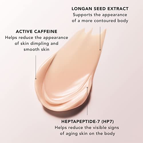 JLO BEAUTY Firming Body Lotion & Hydrating Moisturizer, Enriched with Peptides, Hyaluronic Acid, Ceramides & Caffeine, Whipped Body Cream For Women, Firming Skin Care, Smooth + Seduce, 6.7 Oz