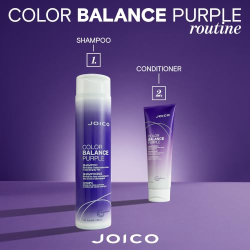 Joico Color Balance Purple Conditioner 8.5 Fl Oz - Neutralizes Brassy Tones
