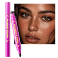Jolilab Dual-Ended Freckle Pen - Dark Brown, Stamp & Precision Tip