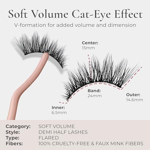 House of Lashes Iconic Lite Demi Faux Mink Lashes