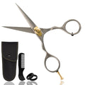 Ontaki 5.5" Japanese Steel Beard & Mustache Scissors