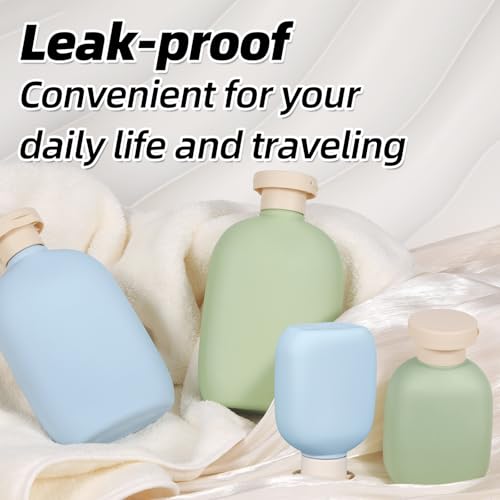 3.4oz Travel Bottle with Flip Cap, Leak Proof Squeeze Bottles