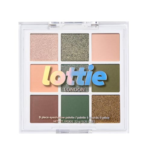 Lottie London The Olives 9-Shade Eyeshadow Palette