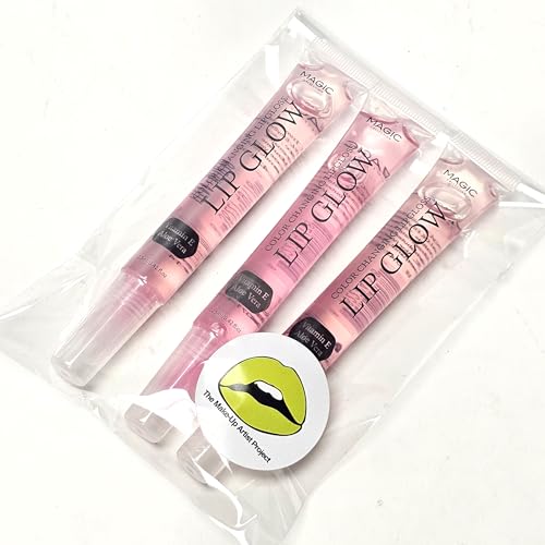 Color Changing Lip Gloss 3-Pack - Vitamin E & Aloe