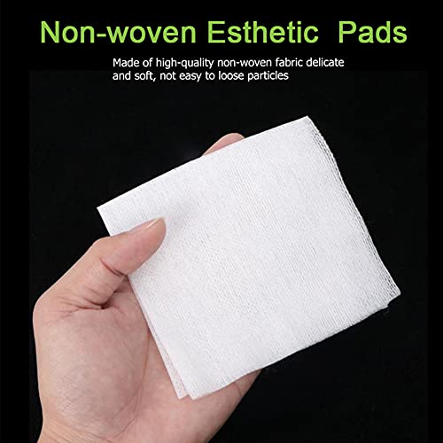 Disposable Esthetic Wipe,4"x 4"Non-woven 200 Count Facial Cleansing Soft Salon and Spa Essentials,Lint-free for Makeup Removal