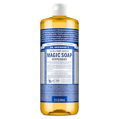 Dr. Bronner's Peppermint Pure-Castile Soap 32oz