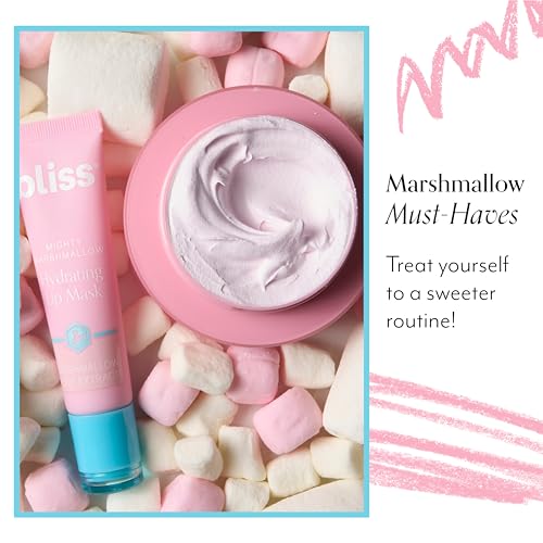 Bliss Mighty Marshmallow Hydrating Lip Mask | Long-Lasting Hydration for Dry Lips