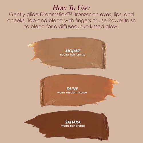 PERSONA Mojave Dreamstick Cream Bronzer - Blendable Sun-Kissed Glow Stick, 0.32 oz