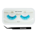 Red Self-Adhesive False Eyelashes Pre-Glued Reusable