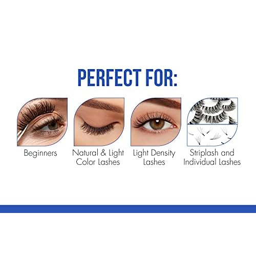 DUO Eyelash Glue ? Clear Lash Adhesive for Strip Lashes, Long-Lasting and Waterproof, 0.5 oz, 2 Pack