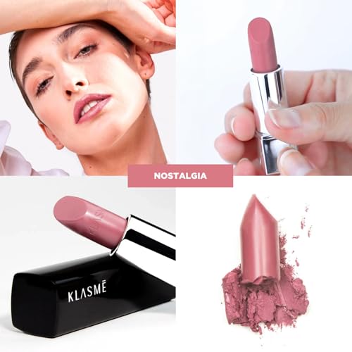 Klasme Matte Lipstick - Long-Lasting, Hydrating Velvet Finish