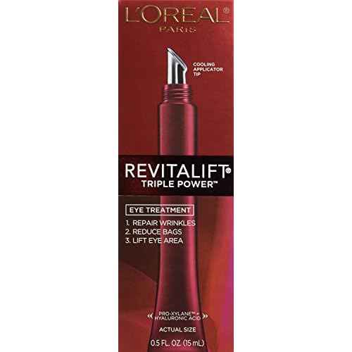 L¡¯Oreal Paris(Pack of 2 ) Paris RevitaLift Triple Power Eye Treatment, 0.5 Fluid Ounce