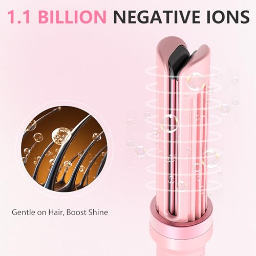 FORLIFA Automatic Curling Iron with Cool Airflow Styler - 1 Inch