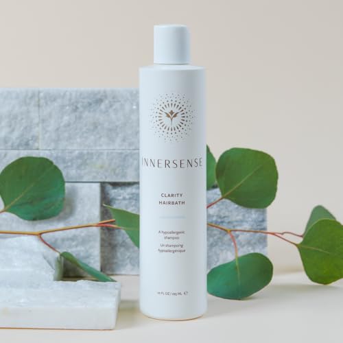 INNERSENSE Organic Beauty - Natural Clarity Hypoallergenic Hairbath | Cleansing, Calming | Non-Toxic, Cruelty-Free Haircare (2 Pack - 2 fl oz | 59.1 ml each)