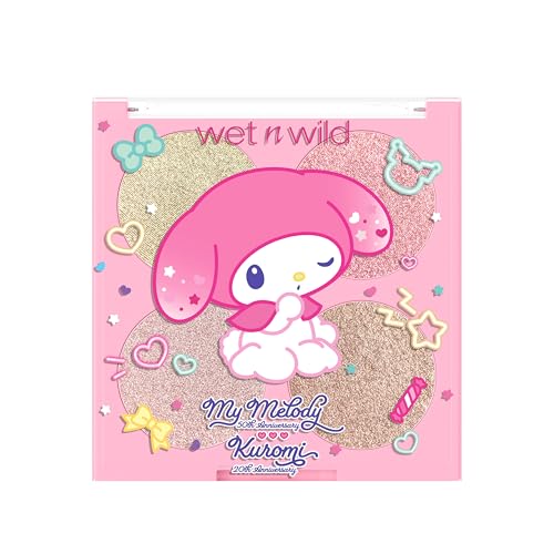 wet n wild My Melody Face Quad Blush & Highlighter Palette