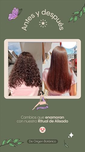 Organic Keratin Hair Relaxer Kit 250ml - Frizz Control