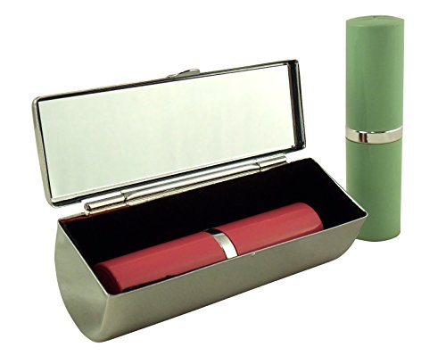 Houder Designer Lipstick Case with Mirror & Gift Box