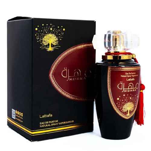 Lattafa Mohra for Unisex Eau de Parfum Spray, 3.4 Ounce / 100 ml