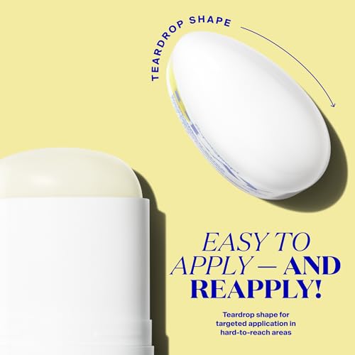Supergoop! PLAY Everyday Sunscreen Stick SPF 50 - Lightweight, Non-Greasy Formula - Natural Finish - Fragrance Free - Water & Sweat Resistant - All Skin Types - 1.4 fl oz