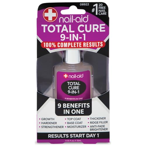 Nail Strengthener & Growth Treatment 9-in-1 Nail Care for Weak Damaged Nails