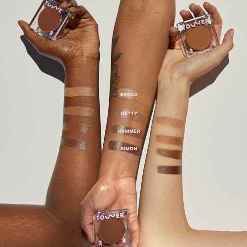 Tower 28 Sculptino Soft-Matte Cream Contour and Bronzer - Clean, Cruelty-Free Face Makeup ? Sensitive Skin Safe - Shade: Broad, Fair Light with Neutral Undertones, 0.16 FL Oz / 4.5 mL