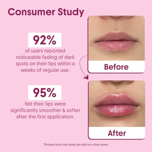 Aravi Organic Beetroot Lip Scrub – Natural Sugar Exfoliator, 0.5 oz
