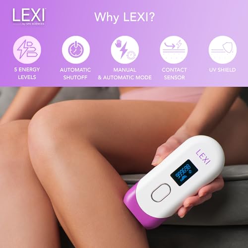 IPL Hair Removal Device - Painless Permanent Laser System with 999,999 Flashes