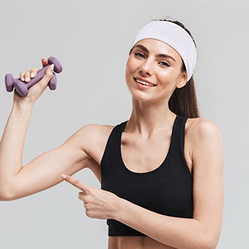 WILLBOND 6-Pack Tie Headbands for Women, Adjustable Elastic
