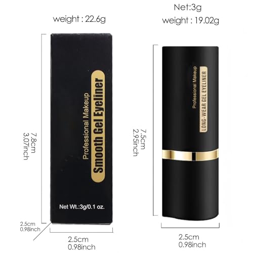 Matte Eyeliner Pencil Waterproof Retractable Eye Liner - MooGlamor