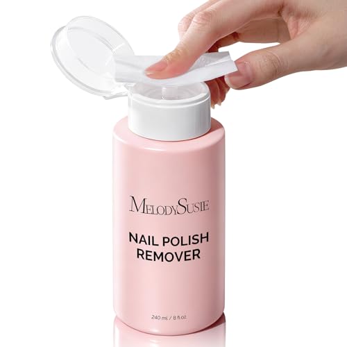 MelodySusie Acetone Nail Polish Remover - 8oz Gel & Acrylic Remover