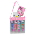 Hello Kitty Lip Gloss Set - 4 Flavors with Carry Bag