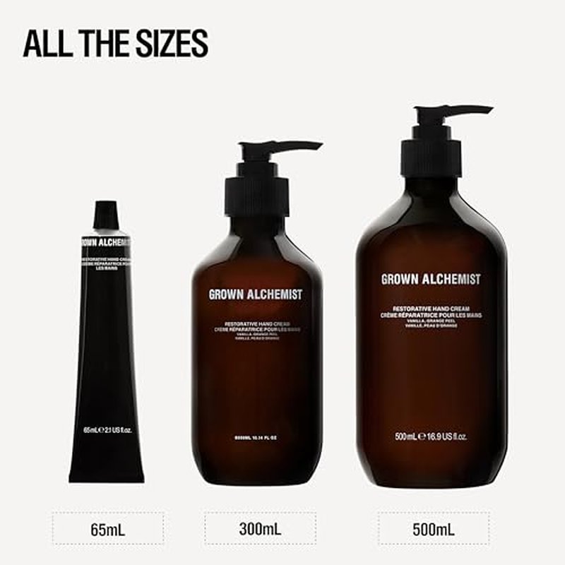 Grown Alchemist Restorative Hand Cream - Vanilla & Orange Peel (65ml)