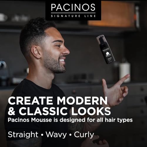 Pacinos Curl Enhancing Mousse - Light Hold Styling Foam
