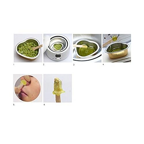 100 PCS Wax Sticks Large All Natural Wax Applicator Sticks Eyebrow Nose Hair Removal Ice Cream and Mask Sticks Applicator