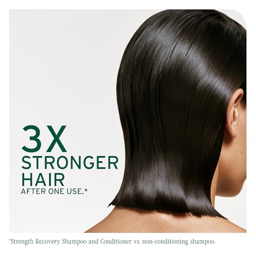 Biolage Strength Recovery Conditioner - Moisturizes & Strengthens Damaged Hair, Softness & Shine, Hydrates and Repairs Damaged Hair, With Olive Squalane & Vegan Proteins, Paraben-Free, Vegan