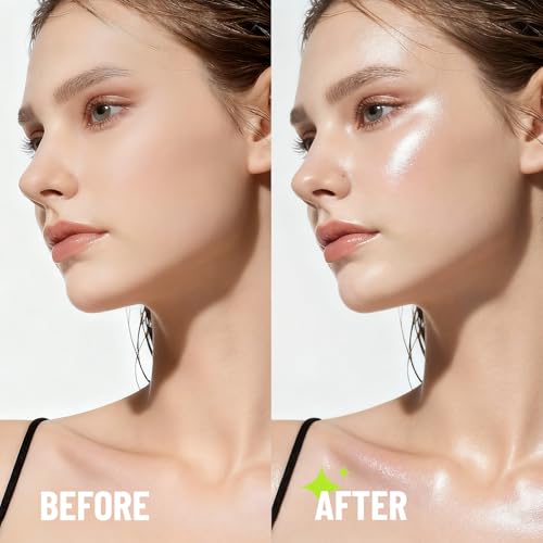 Glam Code Highlighter Stick Duo - Creamy Shimmer Glow Makeup
