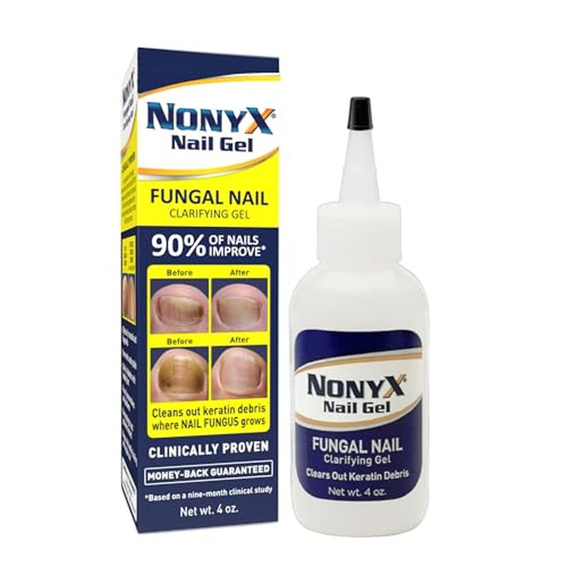 NONYX Fungal Nail Clarifying Gel – Clinically Proven for Thick, Yellow, Brittle Nails