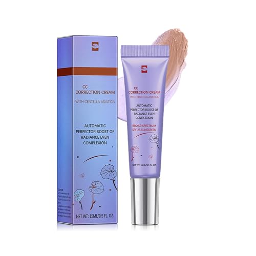 CC Cream Purple SPF 25 Redness Corrector with Centella