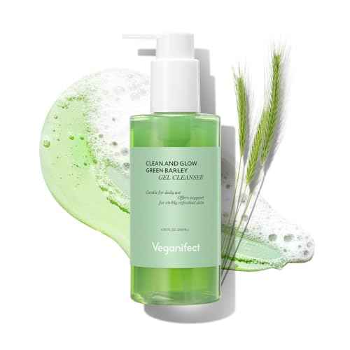 Hydrating Gel Cleanser Face Wash, Non-Stripping Gel-to-Foam, Deep Hydration for Sensitive Oily & Dehydrated Skin, Korean Skin Care, Gentle cleanser, Big Size (205ml/6.93 fl oz)