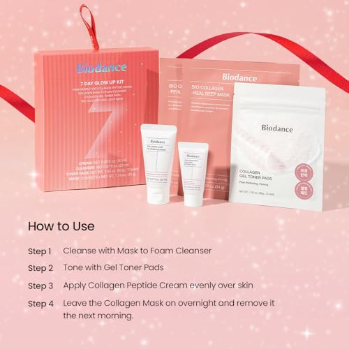 BIODANCE 7-Day Glow Up Kit | Collagen Skincare Set