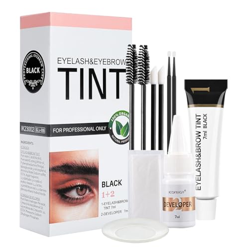 2-In-1 Lash & Brow Tint Kit - Professional Color, 4-6 Week Wear