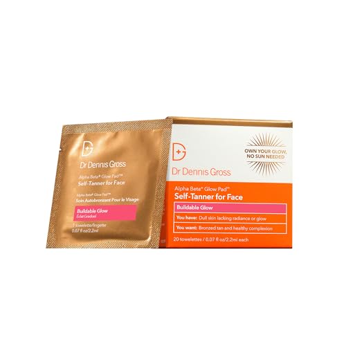 Dr. Dennis Gross Glow Pad Self-Tanner Towelettes, 20 Pack